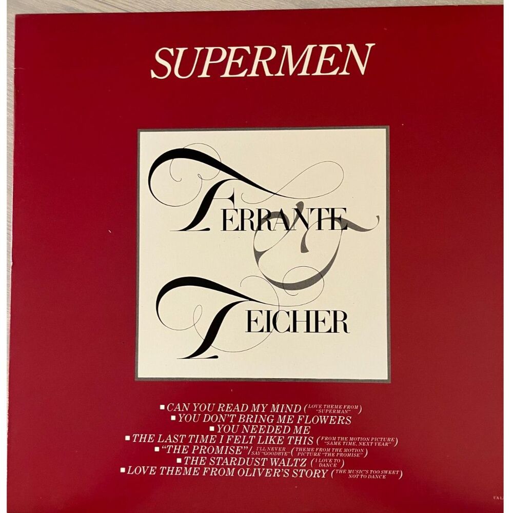 Ferrante & Teicher "Supermen" vinyl